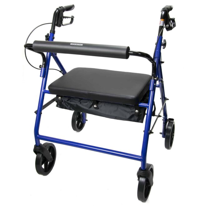 Invacare Mobility Aid Bariatric 4 Wheel with Pouch